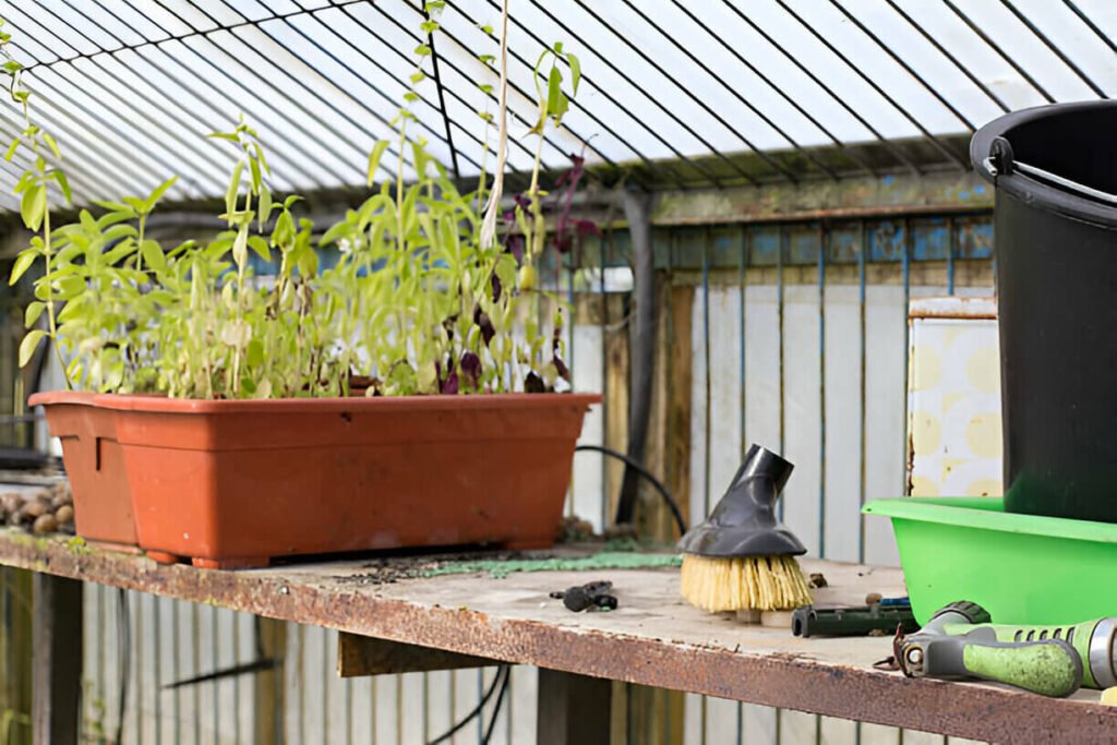Repurposing Metal Shelves