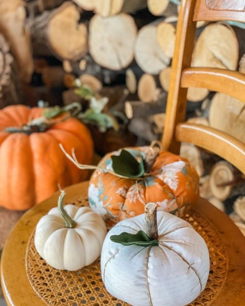 Modern Geometric Pattern Pumpkins