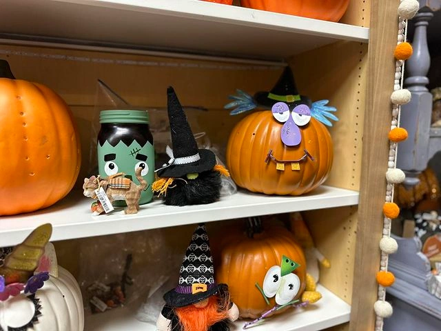 Animal Faces on Pumpkins